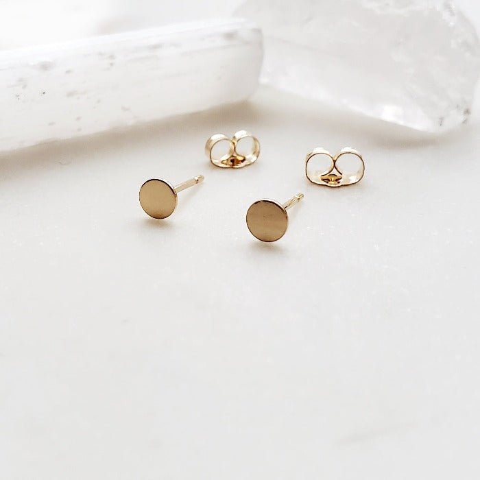 Dot Studs - Arcana Silver