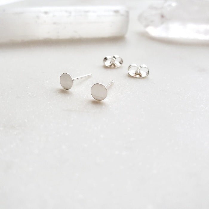 Dot Studs - Arcana Silver