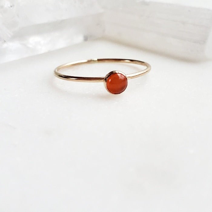Fire Opal Ring - Arcana Silver