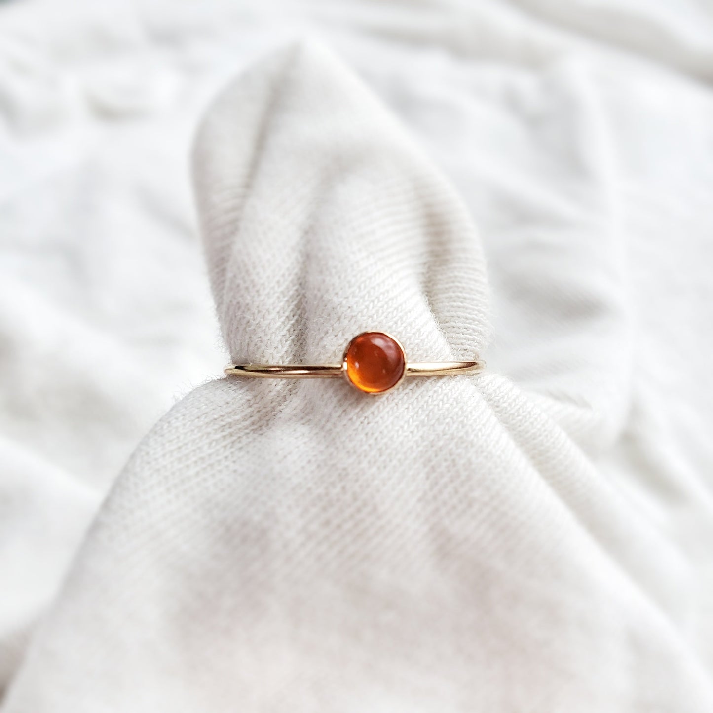Fire Opal Ring - Arcana Silver
