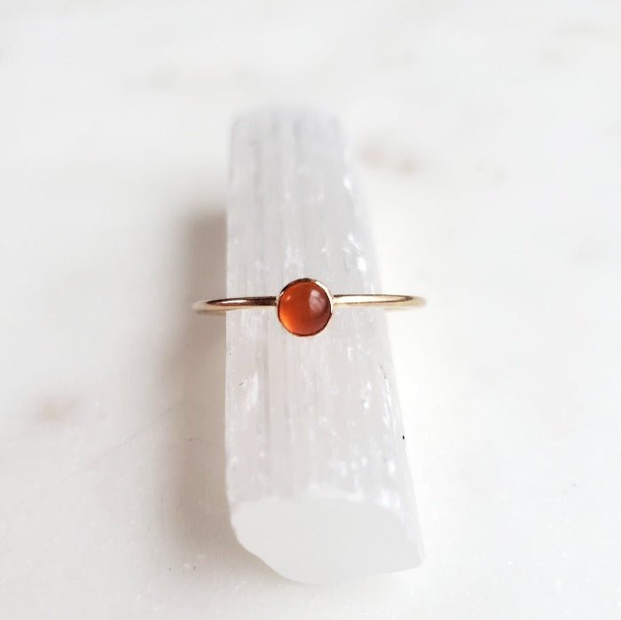 Fire Opal Ring - Arcana Silver