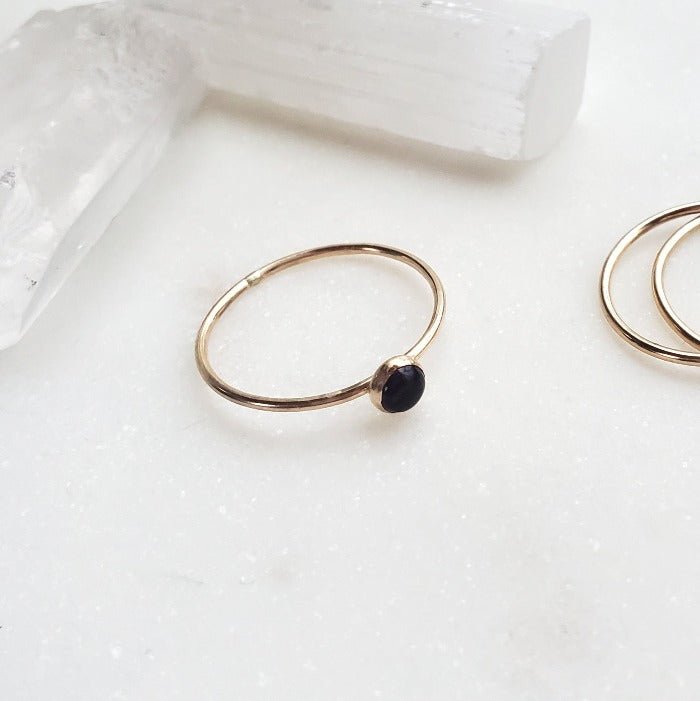 Garnet Ring - Arcana Silver