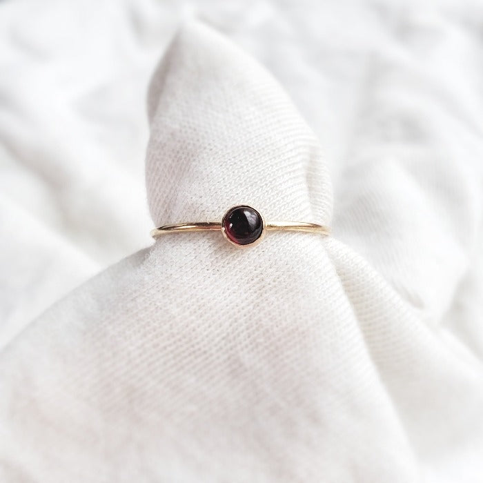 Garnet Ring - Arcana Silver
