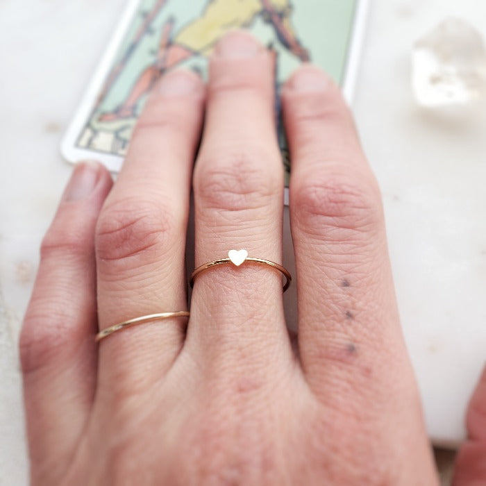 Heart Ring - Arcana Silver