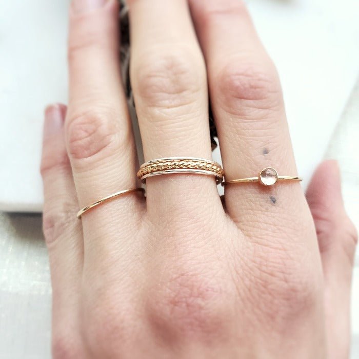 High Priestess Ring - Arcana Silver