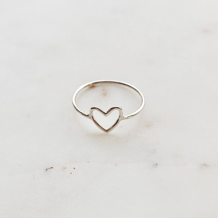 Open Heart Ring - Arcana Silver