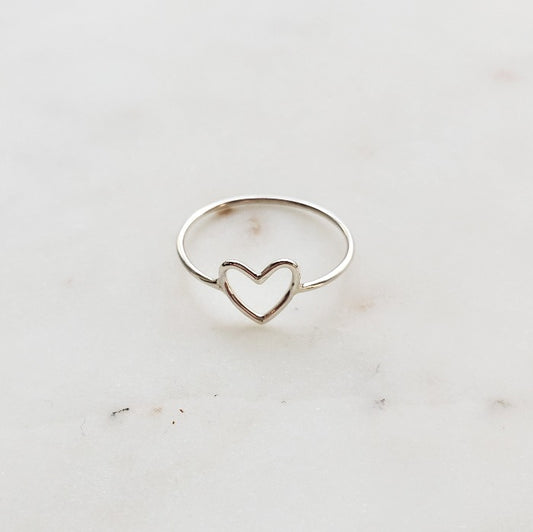 Open Heart Ring - Arcana Silver