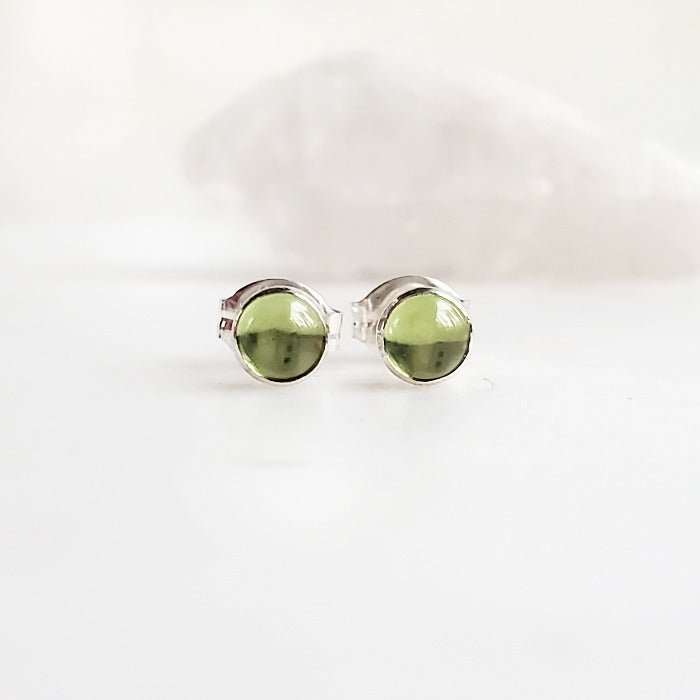 Peridot Studs - Arcana Silver