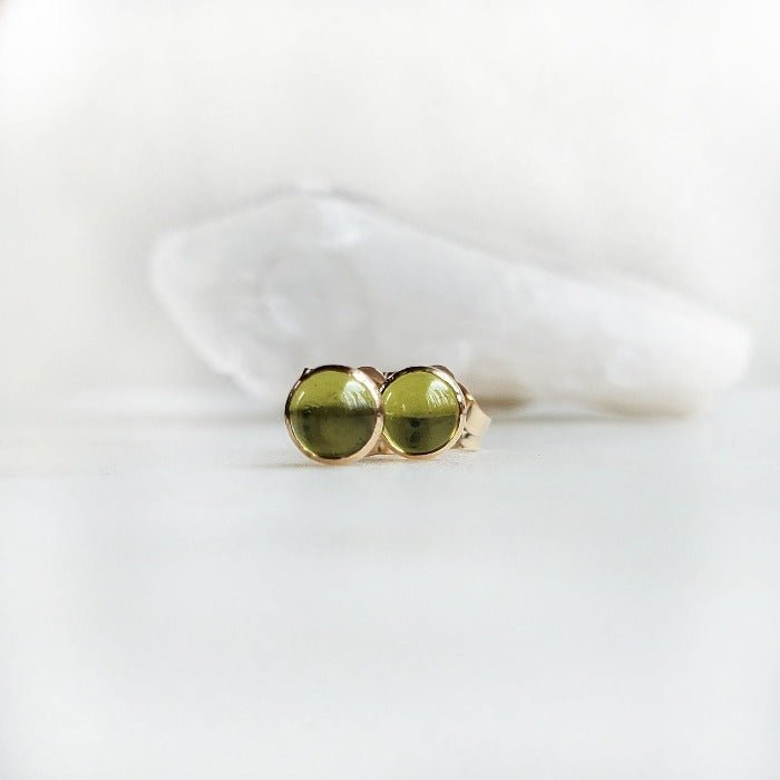 Peridot Studs - Arcana Silver
