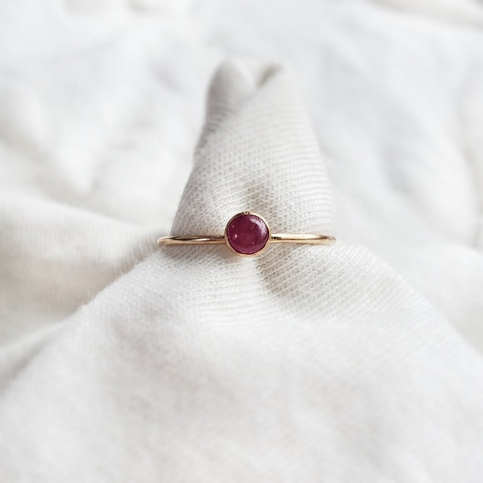 Ruby Ring - Arcana Silver