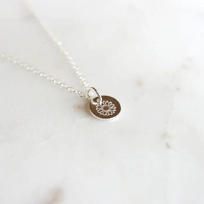 Sunflower Necklace - Arcana Silver