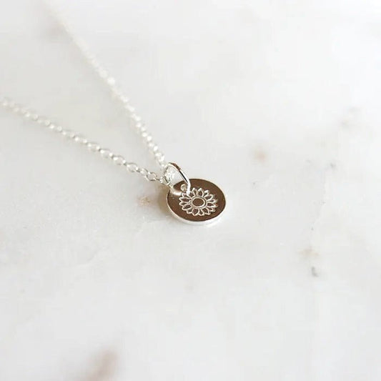 Sunflower Necklace - Arcana Silver