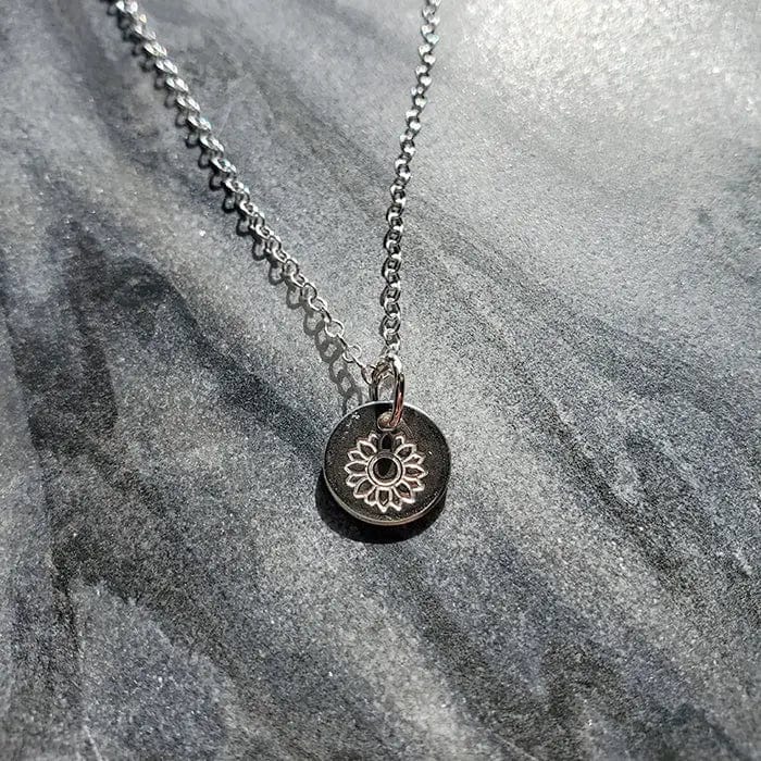 Sunflower Necklace - Arcana Silver
