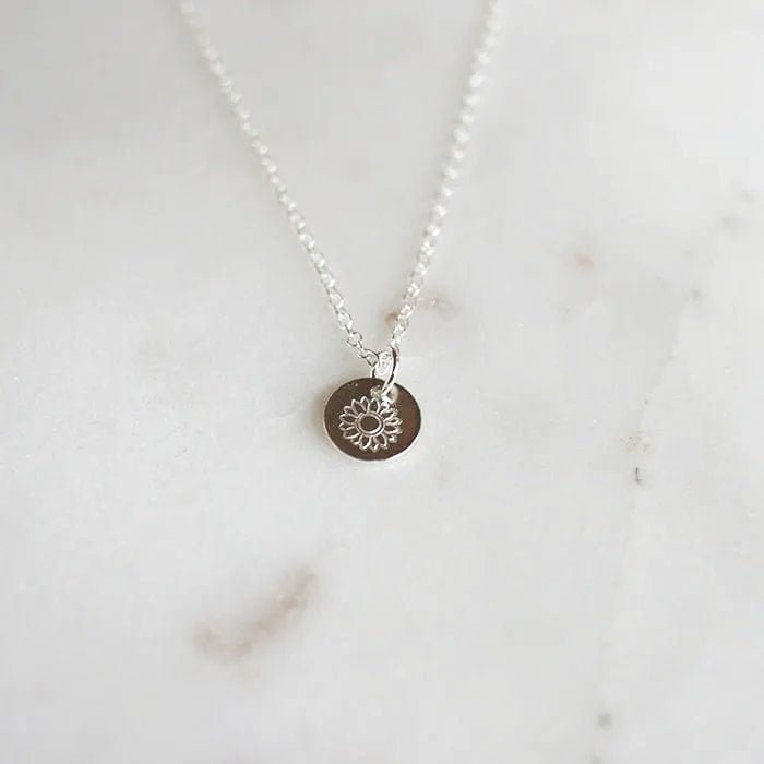 Sunflower Necklace - Arcana Silver