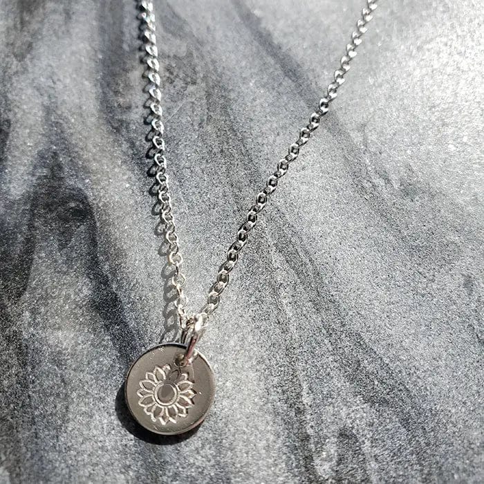 Sunflower Necklace - Arcana Silver