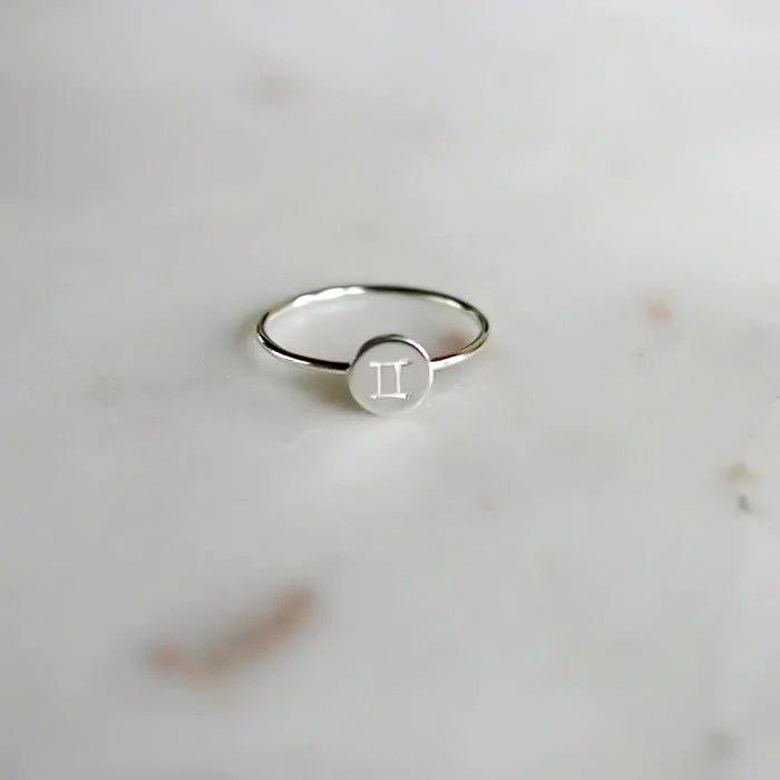 Zodiac Ring | Sterling Silver - Arcana Silver
