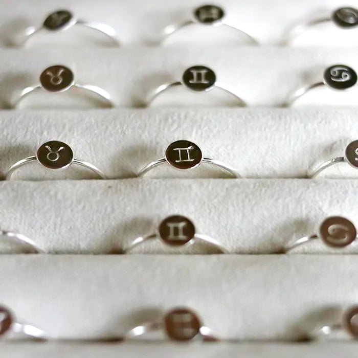 Zodiac Ring | Sterling Silver - Arcana Silver