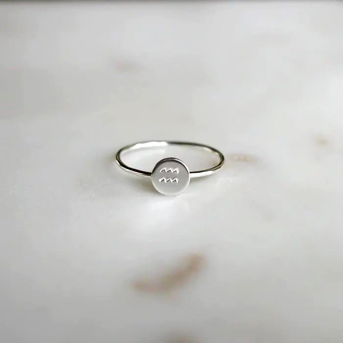 Zodiac Ring | Sterling Silver - Arcana Silver