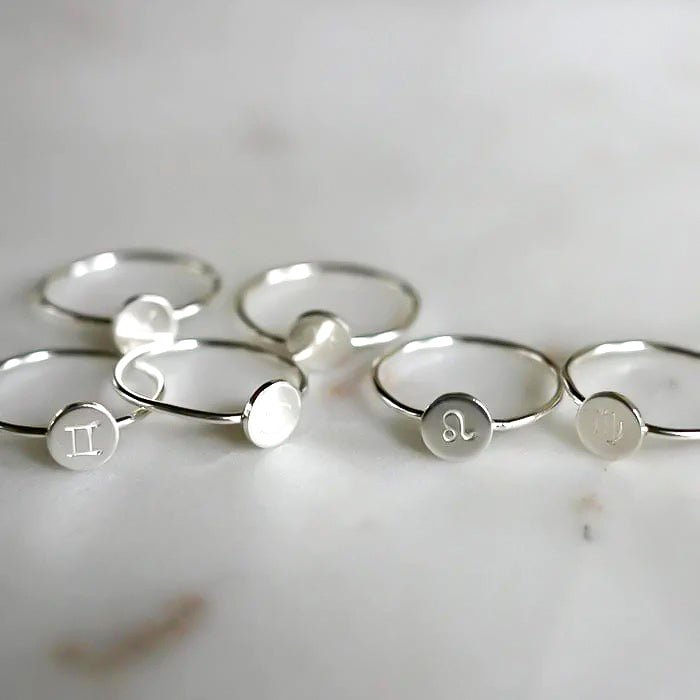 Zodiac Ring | Sterling Silver - Arcana Silver