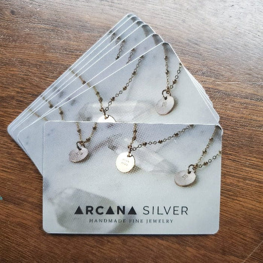 Arcana Silver Gift Card - Arcana Silver