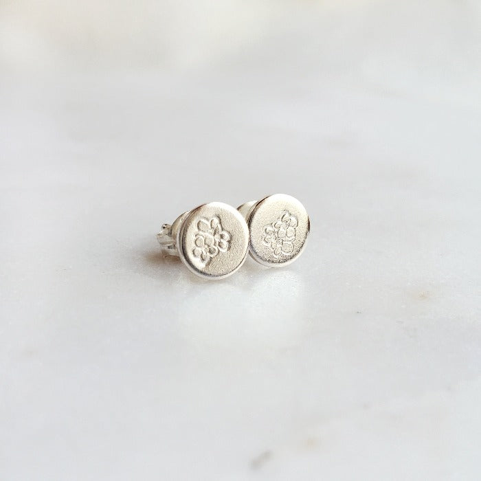 Bloom Studs - Arcana Silver