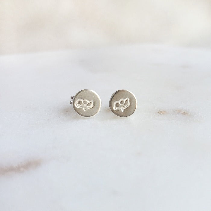 Bloom Studs - Arcana Silver