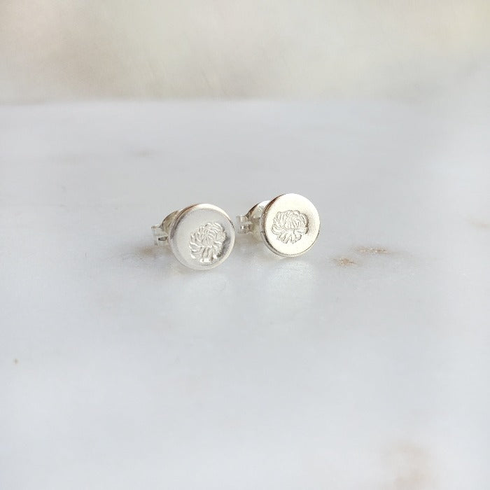 Bloom Studs - Arcana Silver