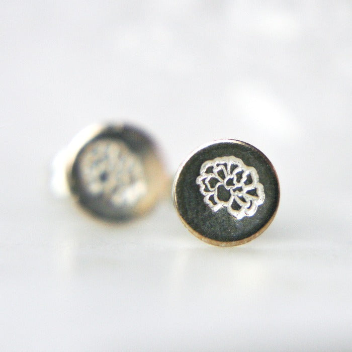 Bloom Studs - Arcana Silver