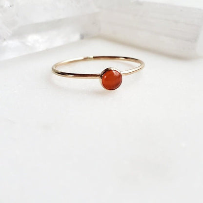 Fire Opal Ring - Arcana Silver