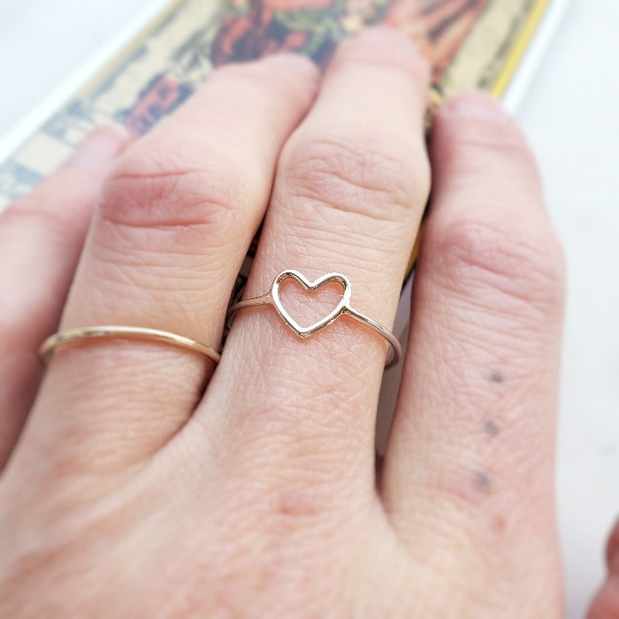 Self hot sale love ring