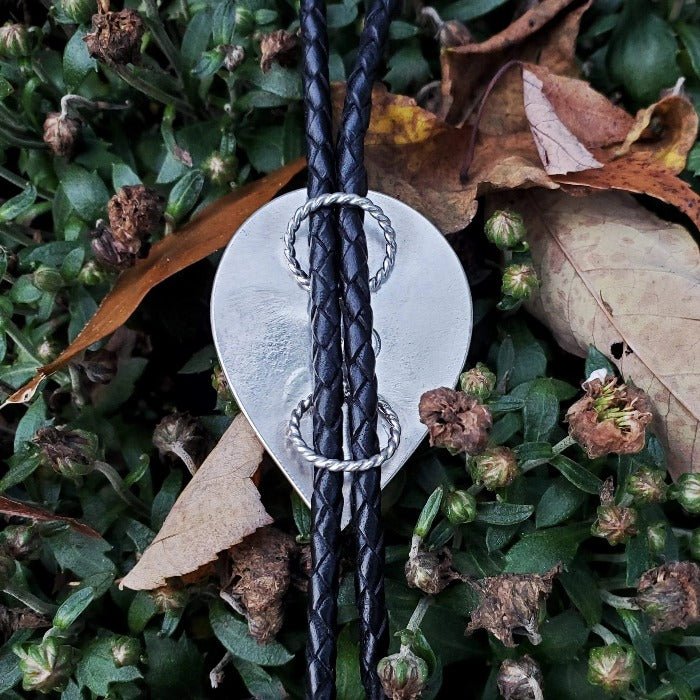 Petrified Wood Bolo Tie - Arcana Silver