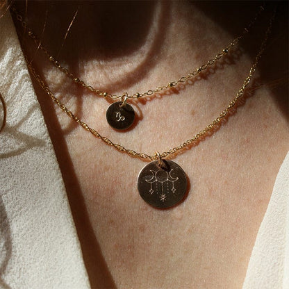 The Power of the Moon Necklace - Arcana Silver