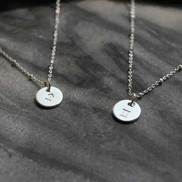 Zodiac Necklace - Arcana Silver